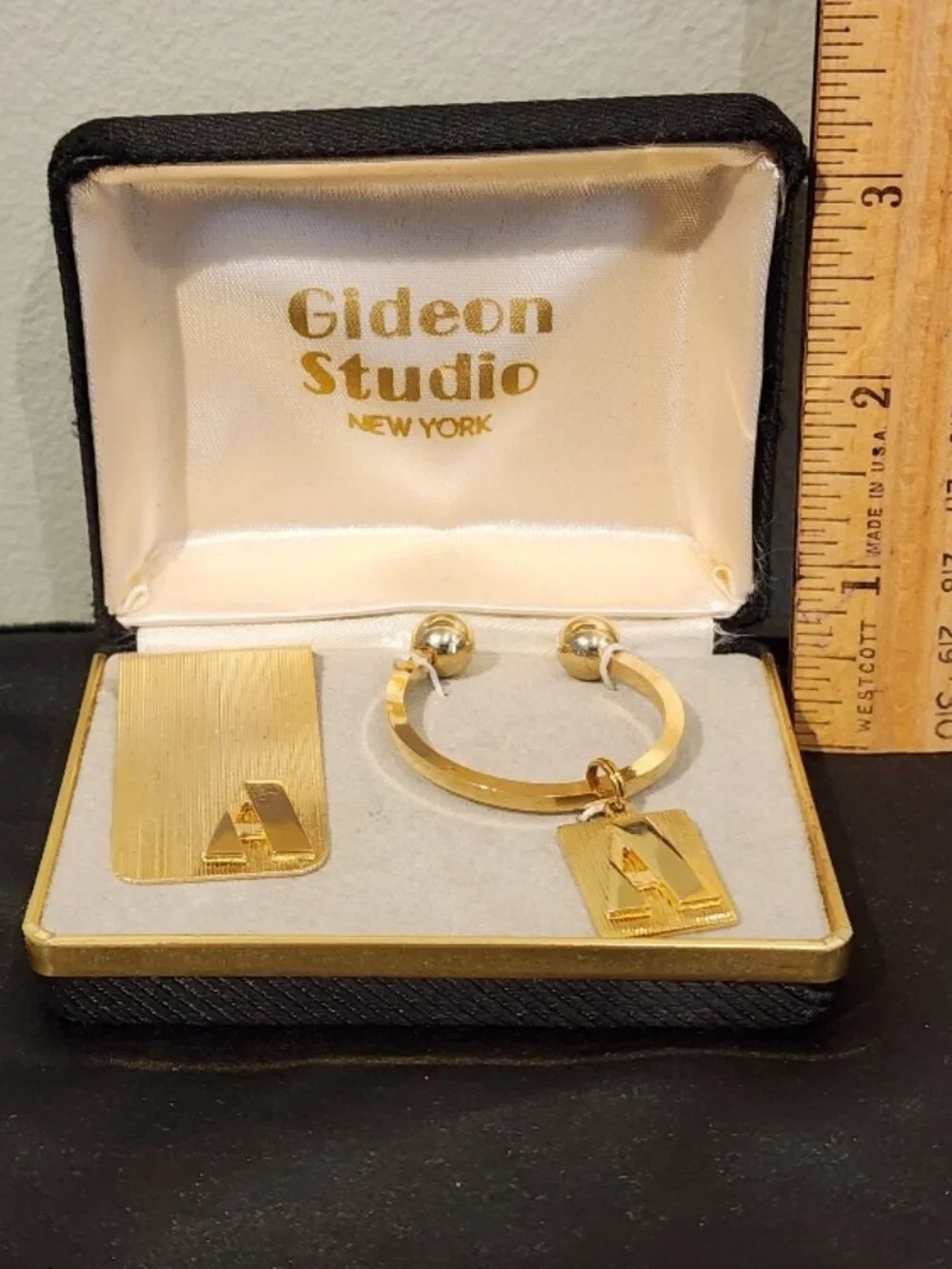 Vintage Money Clip & Key Ring Set - Gideon Studio New York